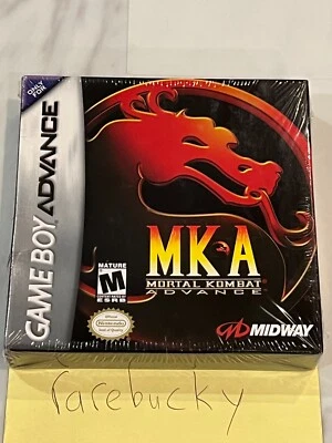 Mortal Kombat Advance (Game Boy Advance) NEW SEALED H-SEAM, EXCELLENT, RARE! - Image 1 of 4