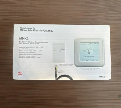 Mitsubishi RedLink MHK2 Wireless Remote Controller with Wireless Receiver New - Image 1 of 4