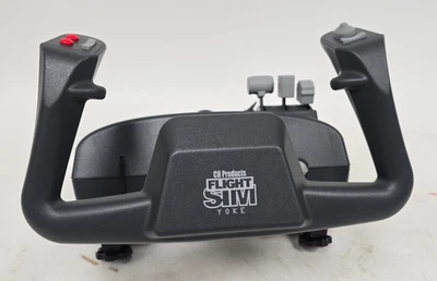 CH Products Pro USB Flight SIM YOKE Simulator FSY2111U Gaming Sim Controller - Image 1 of 4