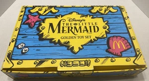 McDonald's Disney's La Sirenita Dorado 1997 Coleccionable Caja Abierta - Certificado de Autenticidad - Imagen 1 de 13