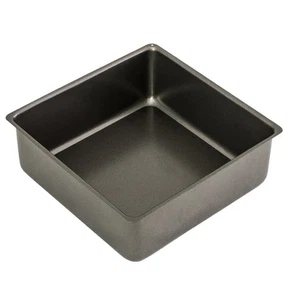 NEW Bakemaster Loose Base Square Deep Cake Pan 23cm - Picture 1 of 1