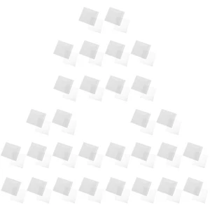  3 Pieces Plastic Label Holder Pouches for Car Sticker Clear Holders Protector - Foto 1 di 12