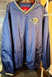 G III Apparel-Men's blue/gold NFL St. Louis Rams windbreaker/jacket sizeXL - Picture 1 of 5