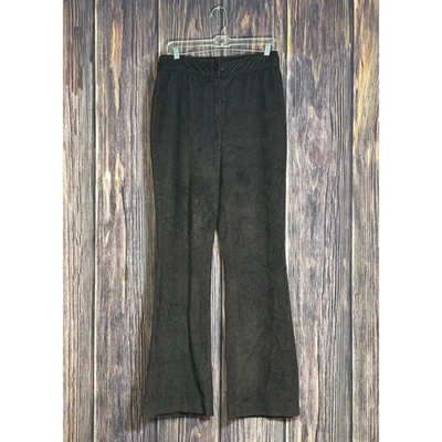 Pantalones acampanados de pana Escada para mujer EU 36 marrón Neiman Marcus retro elásticos Foto 1 de 4