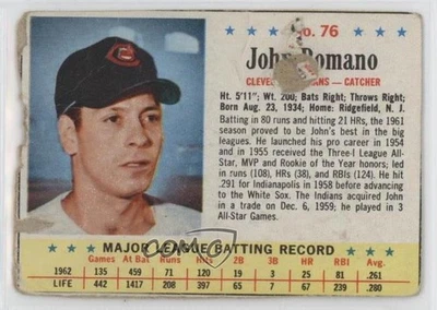1963 Post Johnny Romano #76 - Image 1 of 2