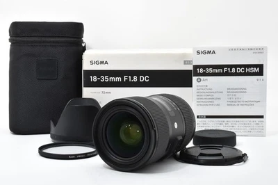 [Almost Unused] Sigma Art 18-35mm F/1.8 DC HSM APS-C Lens Nikon F From JAPAN - Image 1 of 4