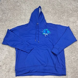 Champion Authentic Athletic Wear sudadera con capucha para hombre azul X-grande - Imagen 1 de 10