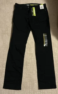 Lee Men's Extreme Motion Straight Fit Tapered Leg Jeans - Black 201-5035 32x34 - Picture 1 of 3