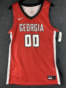 Nike Georgia Bulldogs NCAA Team Basketball Trikot Herren Large CQ4299 rot - Bild 1 von 3