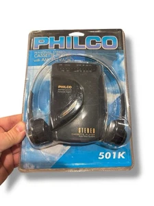 Philco Portable Stereo Cassette Player #501K Neu Versiegelt Selten!! - Bild 1 von 4