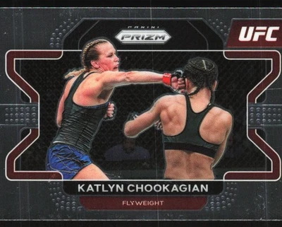 2022 Panini Prizm UFC Katlyn Cerminara/ Chookagian #64 - Image 1 of 2