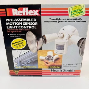 Heath Zenith Reflex Pre-Assembled Motion Sensor Light Control SL-5411W - Picture 1 of 4