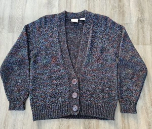 Vintage Avon Fashions Damen Gr. Large Strickjacke Mehrfarbig - Bild 1 von 9