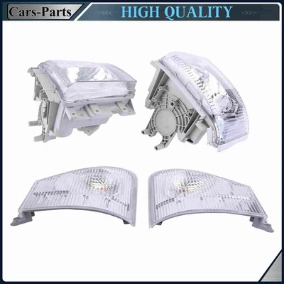 For Isuzu Npr Npr-Hd Nqr Nrr 2008-2020 Front Pair Headlights And Corner Lamps - Image 1 of 4