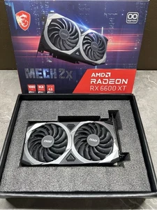 MSI Radeon RX 6600 XT MECH 2X OC 8GB GDDR6 Graphics Card – Tested & Working - Picture 1 of 7