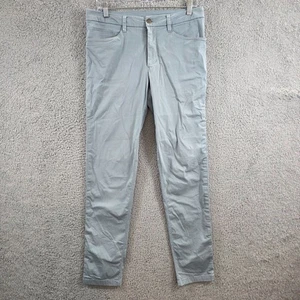 Lululemon ABC Pants Slim Swift Cotton M5542S Flat Front Blue Cast Size 30 x 32 - Picture 1 of 11