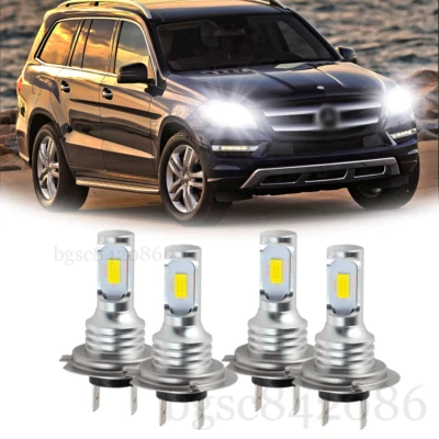 Kit de faros LED de haz alto bajo para Mercedes Benz GL350 GL450 GL550 Combo H7 H7 Foto 1 de 4
