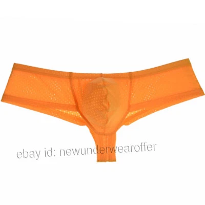 Men's Bikini Boxer Thong Pouch Boxers Sexy Male Underwear Stretchy Mini Trunks - Image 1 of 4