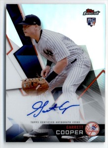 2018 Finest Autographs Garrett Cooper Rookie Auto New York Yankees #FA-GC