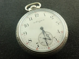 RELOJ DE BOLSILLO DE COLECCIÓN ELGIN TALLA 16 ABIERTO GRADO 291 - FUNCIONAMIENTO - DESDE 1905 - Imagen 1 de 4