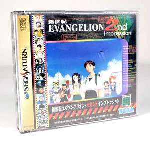 NEON GENESIS EVANGELION 2nd Impression Sega Saturn Cd Ost Jap Japan - Imagen 1 de 7