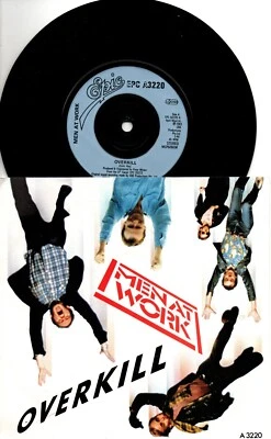 Men At Work:Overkill/Till the money runs out:UK Epic:1983 - Image 1 of 2
