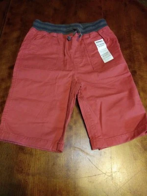 New Boys Sonoma Tan Flat Front Shorts Size 8 - Изображение 1 из 4
