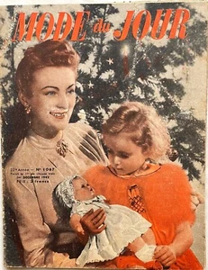 MODE DES TAGES Nr. 1067 vom 1. Dezember 1942 alte Zeitschrift Nähen Magazin Weihnachten 42 - Bild 1 von 5