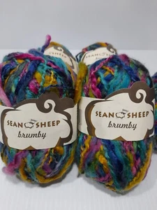 5 x Sean Sheep Brumby 50 Gram Balls. 50% Wool, 50% Acrylic. Gorgeous Colours. - Picture 1 of 7