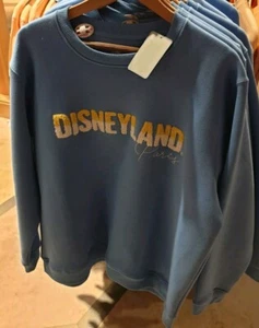 Sweatshirt Camisa Up Ciel / Sky / Cielo L Disneyland Paris - Picture 1 of 3