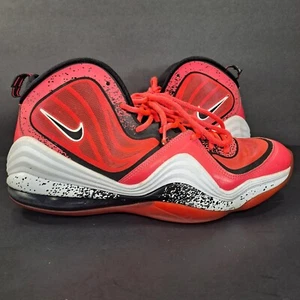 Nike Air Penny V 5 Lil 2013 Atomic Red/Black-White Size 11.5 Basketball Shoes - Picture 1 of 24