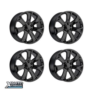 Performance Replicas PR166 Gloss Black 20X9 6X139.7 24mm (Set of 4) - Picture 1 of 1