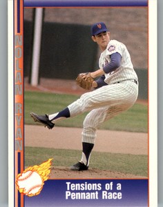 1991 Pacific Ryan Texas Express I Mets Baseball Card #9 Tensions of Pennant Race