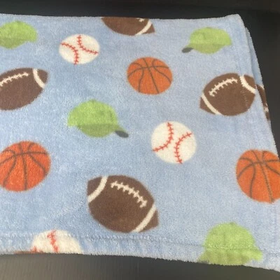 Синий спортивные мячи Baby одеяло баскетбол футбол зеленый бейсболки шляпы - Изображение 1 из 3