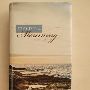 NIV, Hope in the Mourning Bible by Zondervan - Very Good - Picture 1 of 6