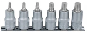 Ks Tools 1/4" Bit Socket Set for Multi-Tooth (XZN®) Screws, 911.1547* - Picture 1 of 1