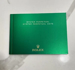 OEM Rolex Oyster Perpetual OP Manual Booklet 114300 124300 277200 126000 *NEW - Picture 1 of 4