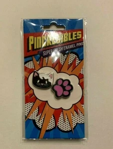 Cat Kitten Paw Hat Lapel Tie Tack Pin Enamel Animal Pins Feline - Picture 1 of 1
