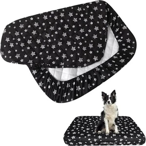 Gesteppte Hundebettbezüge Ersatz Wasserdicht Waschbar Bezug Nur 29"x41" - Bild 1 von 7