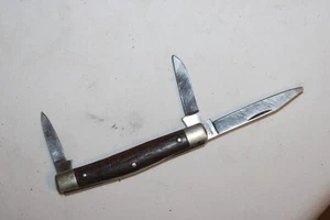 Vintage BROWNING GERMANY Junior Stockman's 3-Blade Pocket Knife - Picture 1 of 20