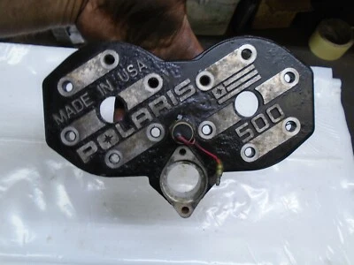 1999-2001 polaris XC sp rmk sks 500 head cover with temperature sensor 5630937 - Image 1 of 3