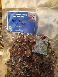 Dry fish with chile , new home made , usa seller - Picture 1 of 2