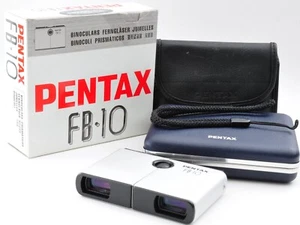 PENTAX FB-10 Silver 10 x 8 6° Binocular 86x58x17mm 128g Near Mint Japan y0042 - Picture 1 of 23