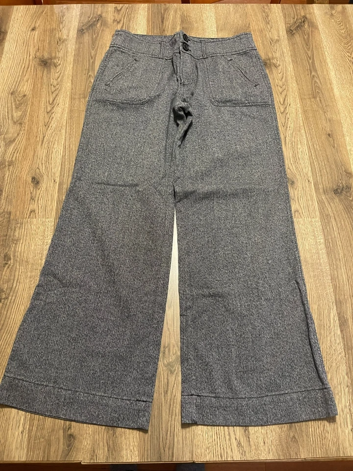 Fashion Bug Pants, Women's Size 12, Gray, Bootcut, Flat Front - Image 1 of 4