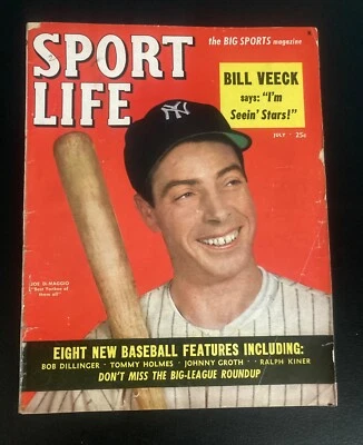Sport Life Magazine - Joe DiMaggio Cover - Image 1 of 4