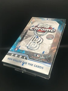 2021 Topps Chrome Baseball MLB Ben Baller Neu Sealed Box  - Bild 1 von 7