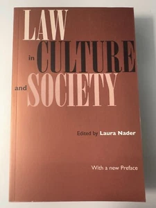 Law in Culture and Society Laura Nader Paperback Nonfiction Anthropology Law - Picture 1 of 5