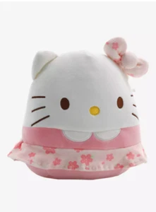Hello Kitty Sakura Flower Bow Tie Squishmallows 6” Spring Plush Sanrio 2024 NWT - Picture 1 of 5