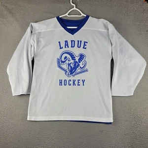 Ladue Hockey Trikot Herren Medium weiß blau wendbar St Louis County Schule - Bild 1 von 11