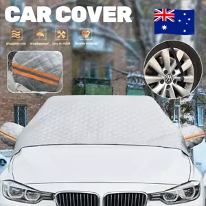 Car Windshield Cover Magnetic SUV Sun Shade Windscreen Frost Snow Ice Protector - Picture 1 of 13